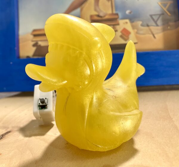 Duck dressed in shark costume nightlight - Image 2