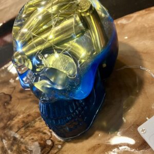 Skull bullet casing nightlight