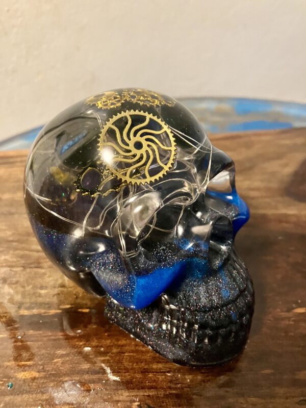 Steampunk Skull nightlight